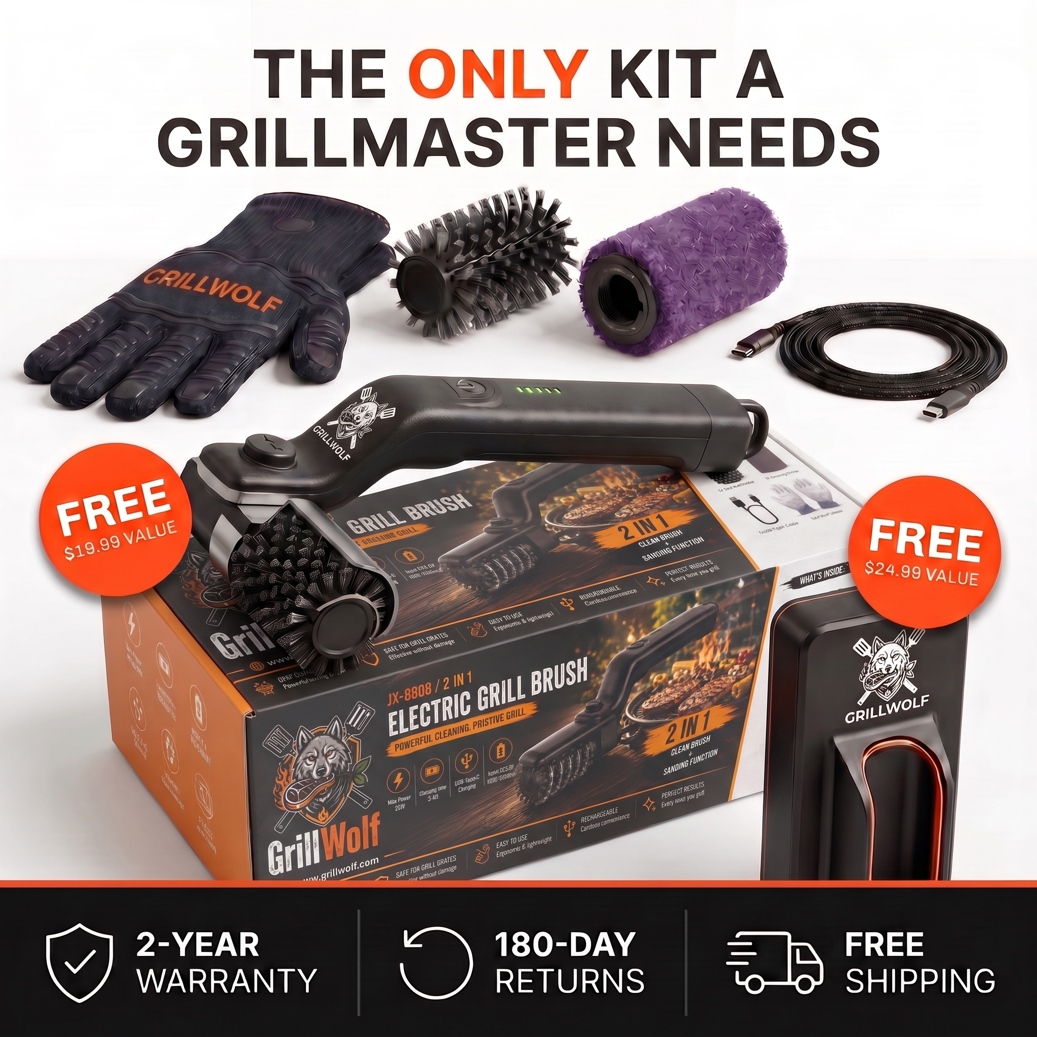 TurboScrub 360° - Complete Kit